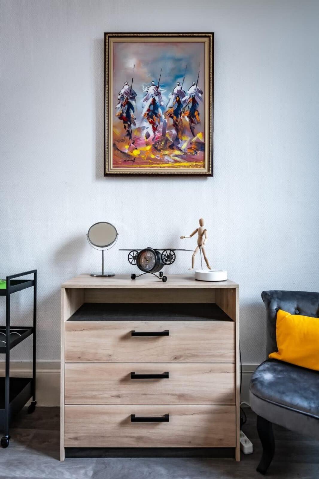 Gary Joli F2 Au Pied De La Gare De Rouen Appartement Buitenkant foto