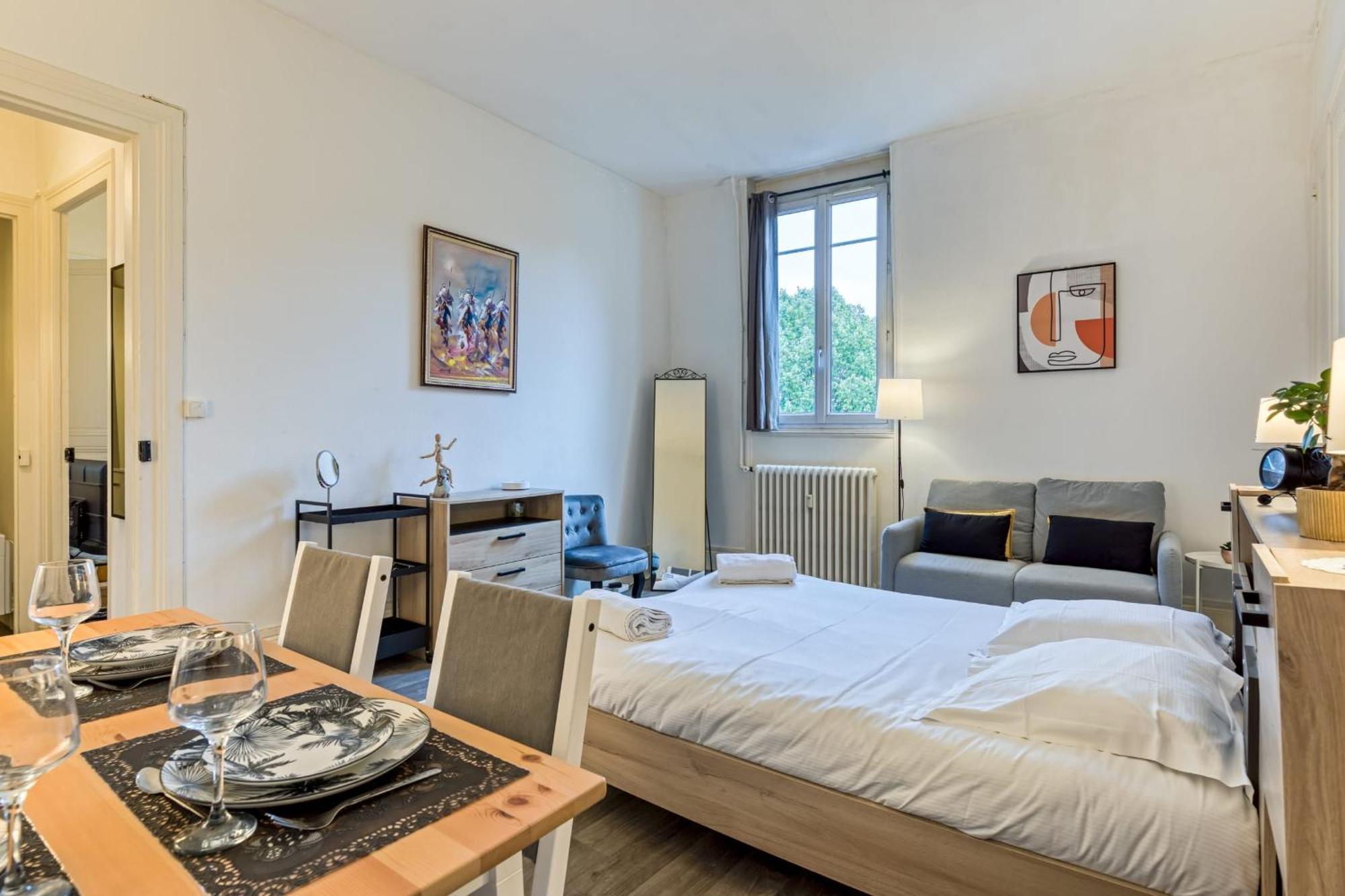 Gary Joli F2 Au Pied De La Gare De Rouen Appartement Buitenkant foto