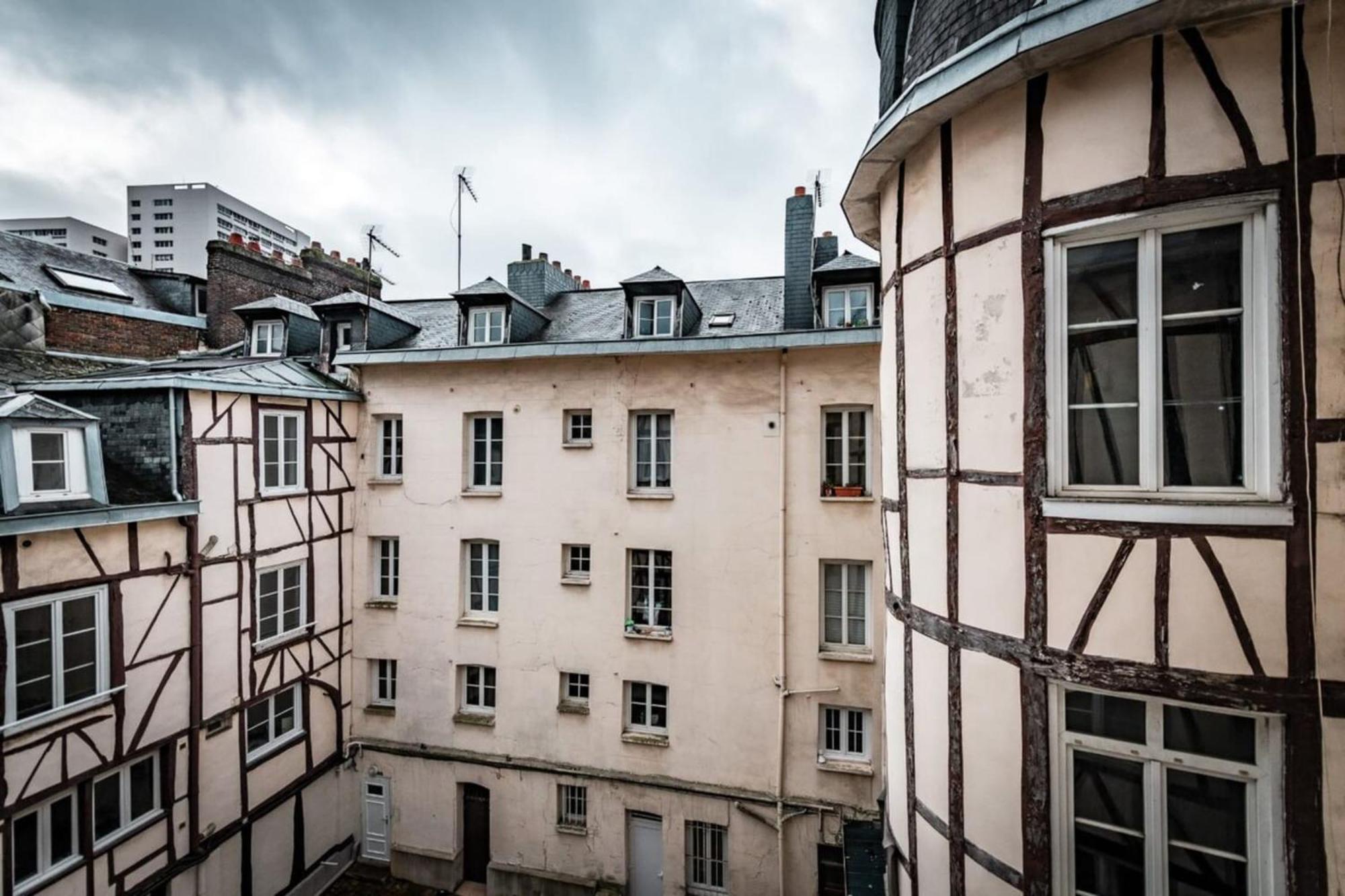 Gary Joli F2 Au Pied De La Gare De Rouen Appartement Buitenkant foto